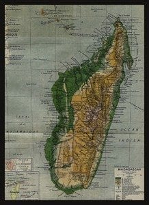 Carte de Madagascar